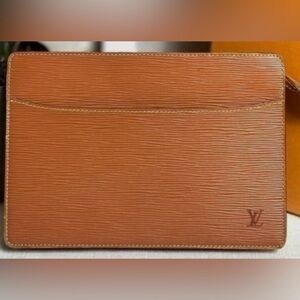 Louis Vuitton Epi Pochette Homme Clutch